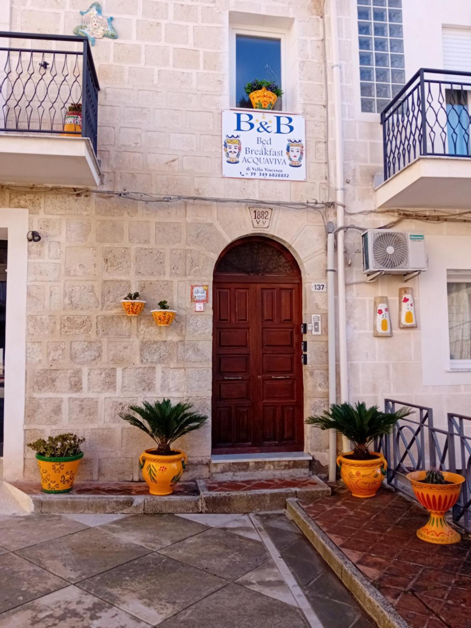 Bed & Breakfast Acquaviva Di Vullo Vincenzo Acquaviva Platani Bagian luar foto
